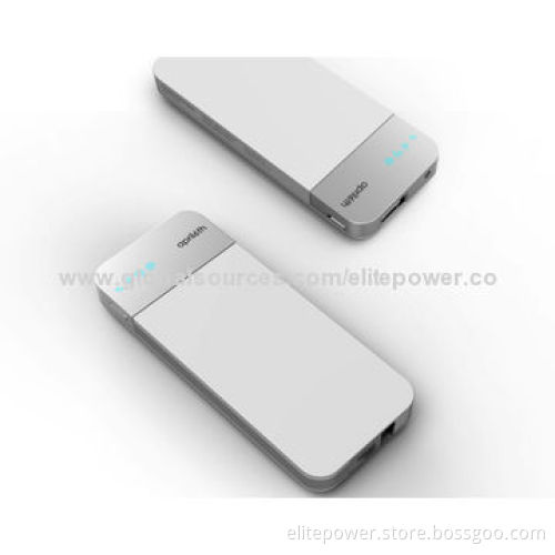 Universal Charger for iPhone 5S, Samsung Galaxy, HTC with Integrate Cable, 3,000mAh Capacity